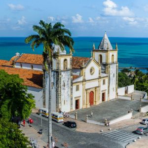 Centro histórico de Olinda em Pernambuco