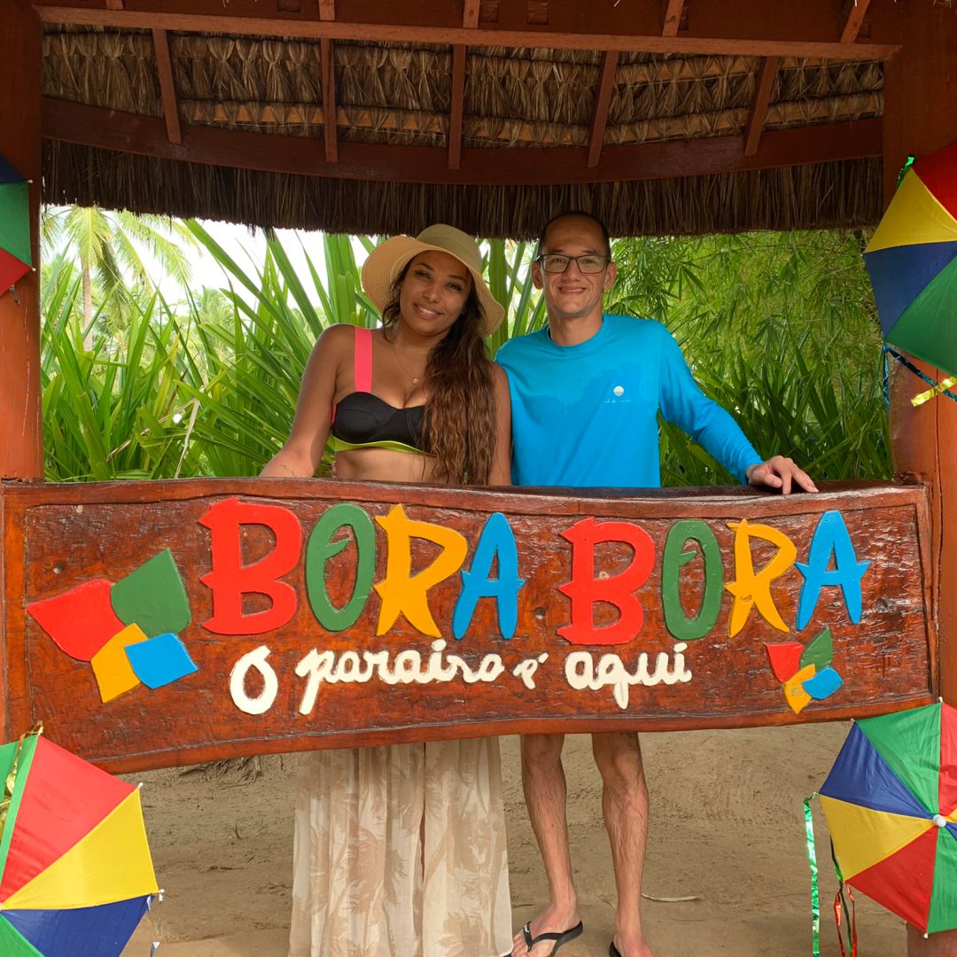 Passeio em praia do Nordeste
