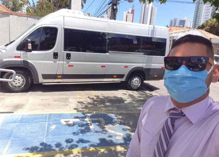 Van para traslado turístico